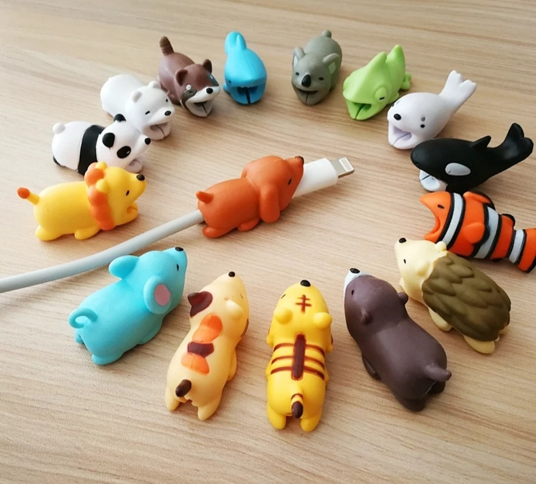 Vista 3 de Protector Cable Animal Mordelon Bite - DISEÑO: 27